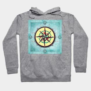 Bright Stripes Compass Hoodie